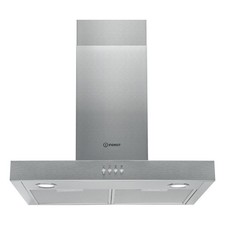 Cooker Hood Stainless Steel Indesit IHBS65LMX 60cm NEW with 10 year warranty