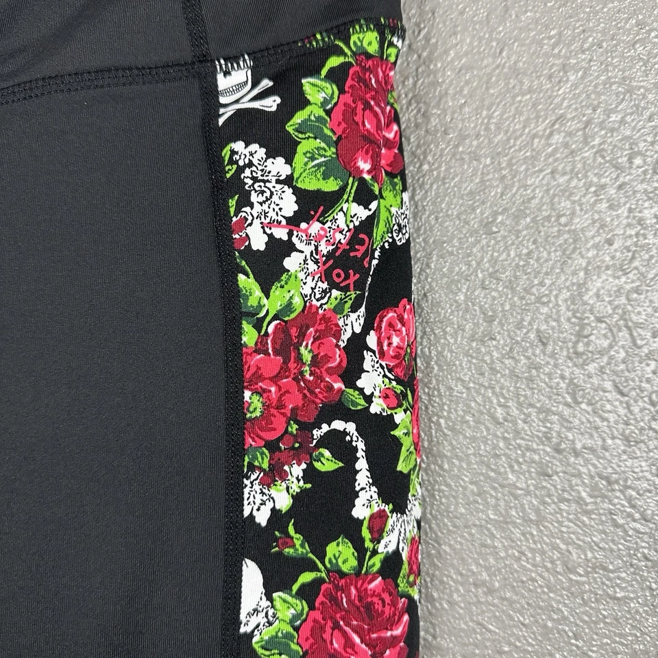 Леггинсы Betsey Johnson Performance Give Love Get Love Rose Skull X Bones средние - Изображение 3 из 4