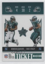 2003 Leaf Rookies & Stars Ticket Masters /1325 Donovan McNabb Duce Staley 0f0