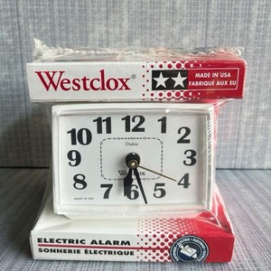 Westclox Electric Alarm Clock | eBay