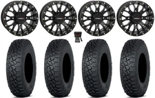 System 3 ST-3 Wheels Bk 28" Tenacity XNR Tires Suzuki KingQuad