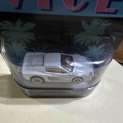 Hot Wheels Miami Vice Ferrari F512 M 1:64 Diecast Car White
