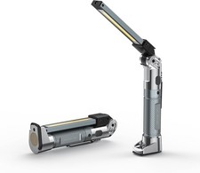 Magnetic Work Light - 4000mAh Rechargeable Work Light with Hook Design, 1200 Lum
