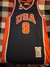 New Mitchell Ness Michael Jordan 1984 Olympics Jersey Size XL NWT