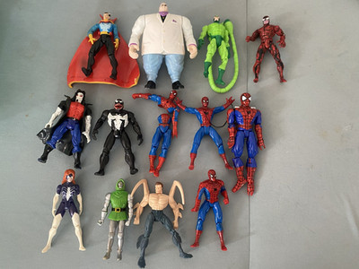 Toy biz Toybiz spiderman the animated series morbius kingpin venom carnage 90er