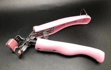 Bowl Clip Baking Pan Hot Pot Plate Gripper Holder Tong Oven Safe Easy Grip Pink