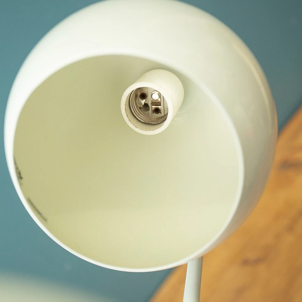 Urban Outfitters Desk Lamp Industrial Space Age White Work Light - Image 4 of 4