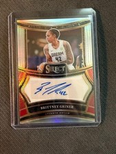 2025 Panini Select WNBA Brittney Greiner Auto Signature WNBA