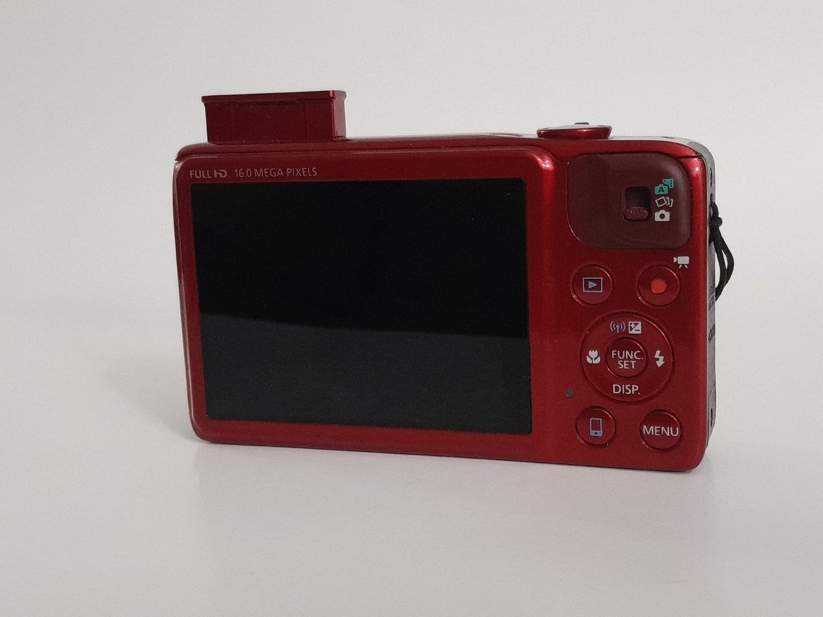 Canon PowerShot SX600 HS Red Digital Camera 18x Optical Zoom Wi-Fi