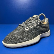 Allbirds Womens Wool Runners Natural Grey Comfort Sneakers 5 0618 NV1