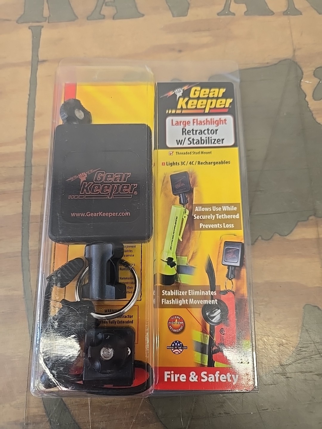 GEAR KEEPER RT3-4323 Flashlight Retractor 32"