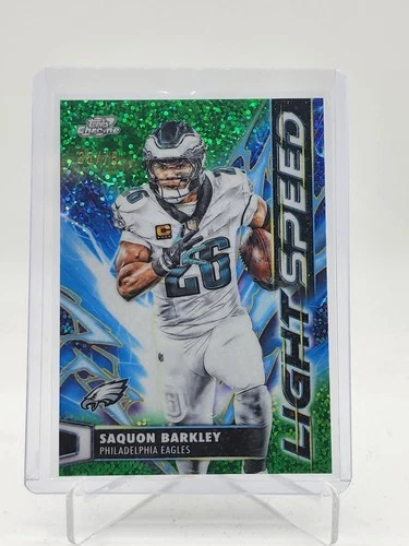 2025 Topps Cosmic Chrome Saquon Barkley Base (RAW)