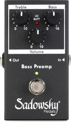 Sadowsky SBP-2 Bass Preamp Pedal