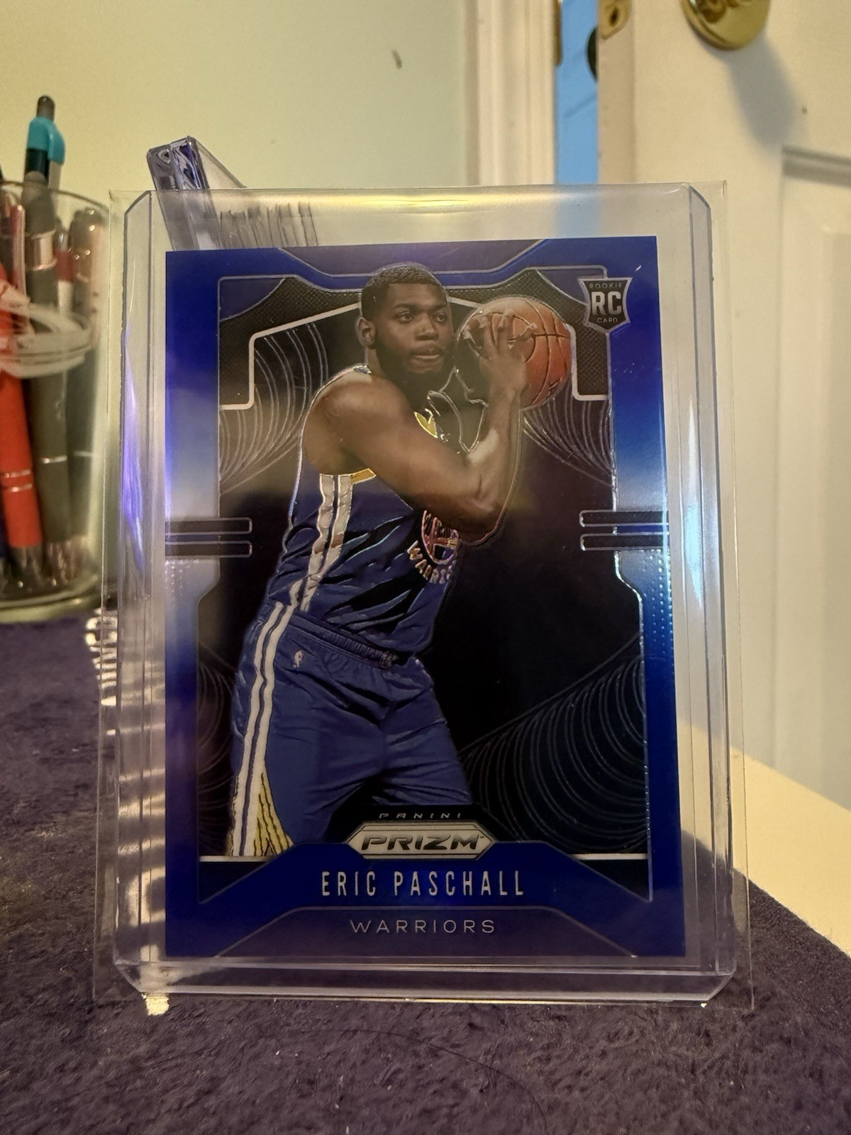 2019-20 Panini Prizm Rookie Blue Prizm /199 Eric Paschall #279 Rookie RC 1147