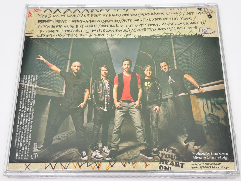 [CD] Simple Plan Get Your Hearts On! (Tour Edition) Japan Import Bonus Tracks+4 - Image 3 of 3