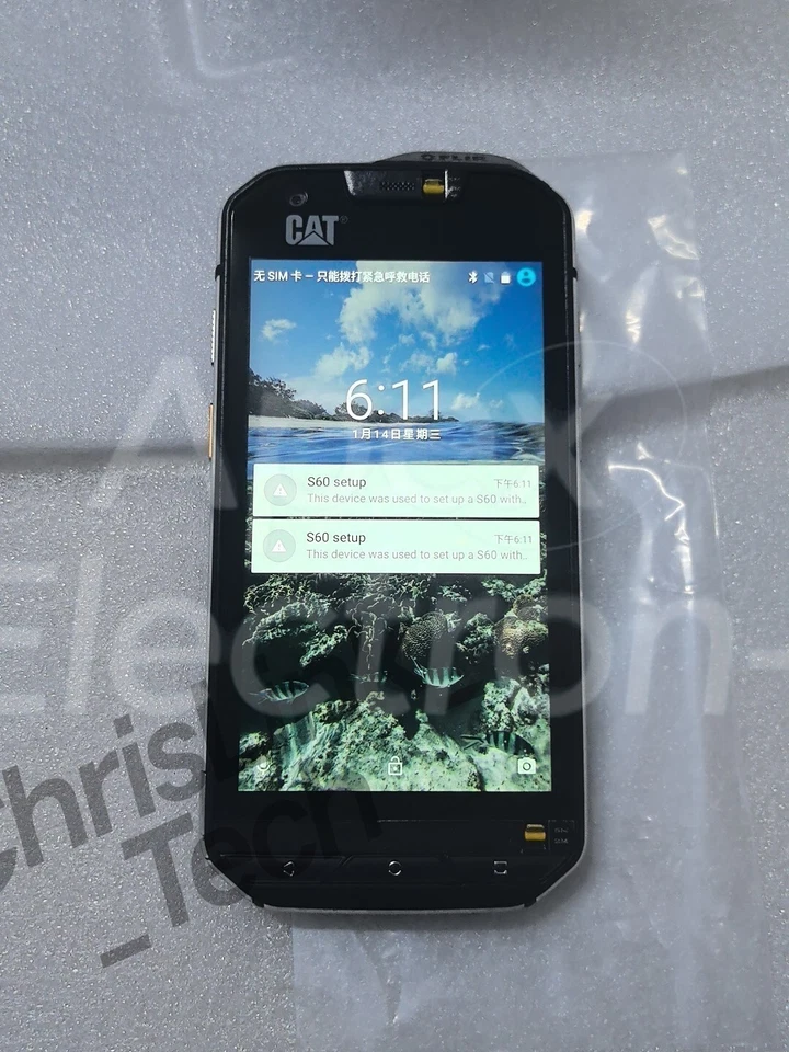 CAT S60 Rugged Waterproof 32GB Smartphone with Integrated FLIR Thermal Camera - Image 3 of 4