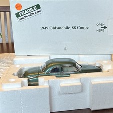 Danbury Mint 1949 Oldsmobile 88 Coupe Diecast Model Car Green