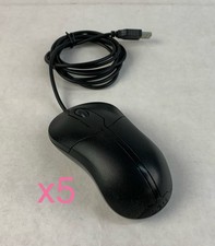 Dell M-UAR DEL7 USB Wired Mouse Lot of 5 
