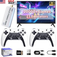 Wireless Retro Game Console Built-In 20000+ Games and 23 Emulators, 2025 New Plu