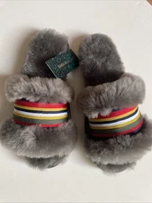 EMU Australia Wrenlette Womens real sheepskin Slippers W11634 US 6