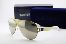 NEW MYKITA  BERNARD WILLHELM FRANZ COLF63 SULFER YELLO AUTHENTIC SUNGLASSES ---