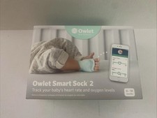 Owlet Smart Sock 2 Baby Heart Rate and Oxygen Monitor Mint Green 0-18 Months