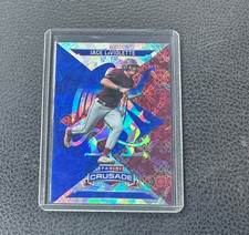 2025 Panini Crusade Jace LaViolette  Blue & Red Cracked Ice Prizm