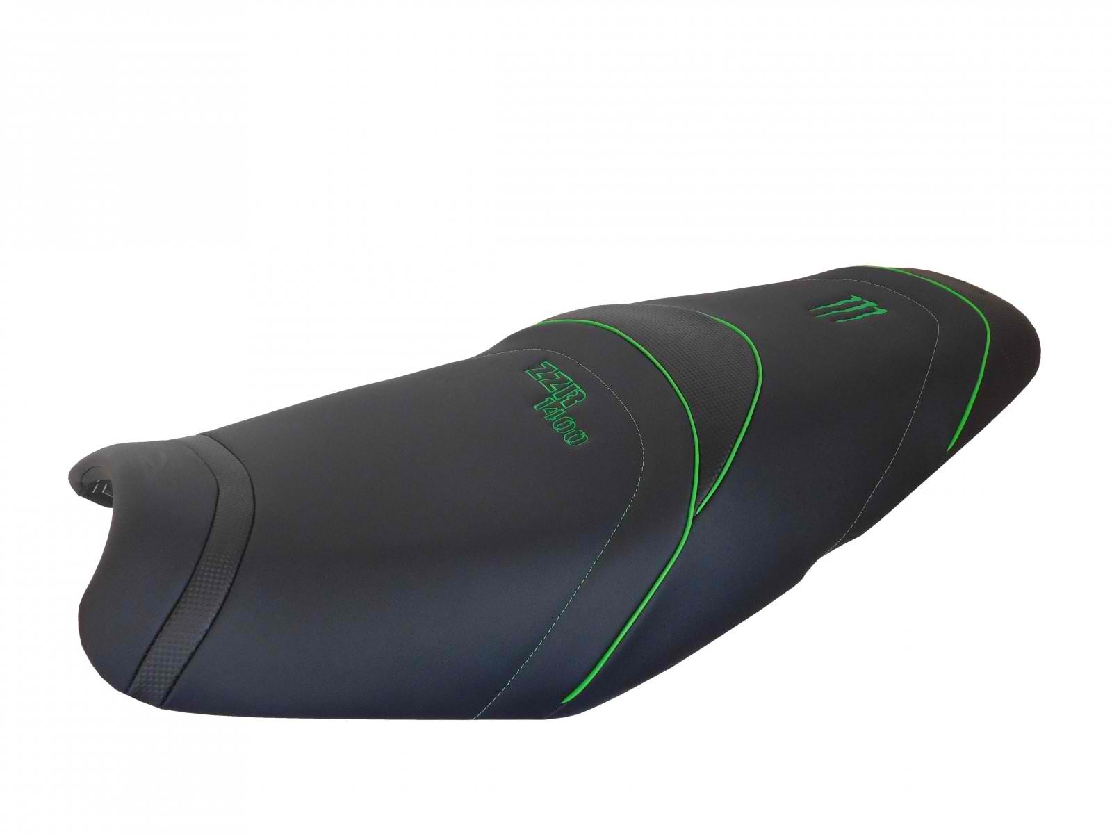 Housse de siège Kawasaki ZZR1400 revêtement antidérapant pour moto de voyage Ninja ZX14