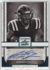 2022 Leaf Ultimate Draft Platinum Spectrum 2/35 Jerrion Ealy #PA-JE1 Auto 02sc