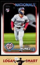 Nasim Nunez 2024 Topps Update #US267 RC Washington Nationals