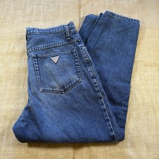 Vintage Guess by George Marcino Woman's Button Fly Jeans 30x27 Made in USA
