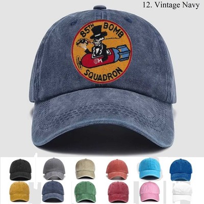 Customized Personalization Embroidered Hat 85th Bomb Squadron, Trucker Hat, Gift