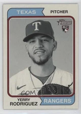 2023 Heritage Black & White Image Variation Yerry Rodriguez Rodríguez Rookie RC