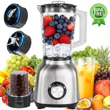 Standmixer Universal Mixer Smoothie Maker Ice Crusher Edelstahl 600 W Blender