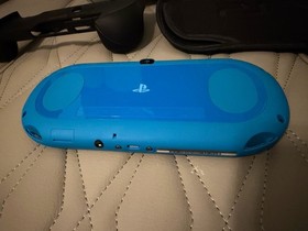 PS Vita Aqua Blue PCH-2000 ZA23 Console playstation Sony JAPAN F/S 64gb