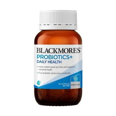Blackmores Probiotics+ Daily Health Relieve Digestive Discomfort 30 Capsules