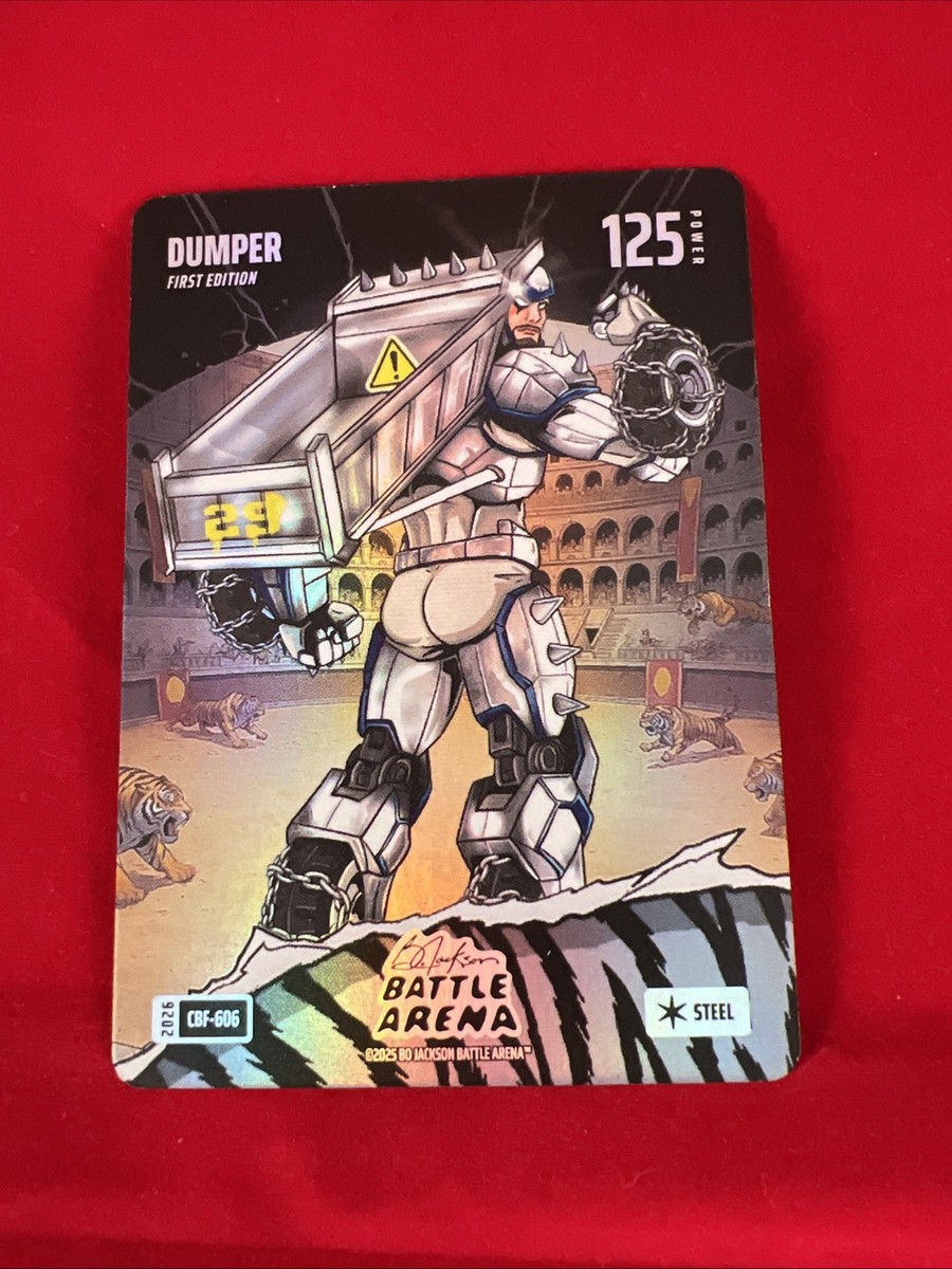 2026 Bo Jackson Battle Arena Colosseum Dumper Cal Raleigh CBF-606 Case Hit SSP