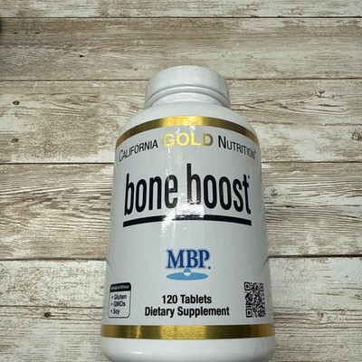 California Gold Nutrition, Bone Boost with Calcium, Magnesium, Vitamin C 120 Tab