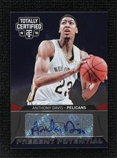 2014 Totally Certified Present Potential Signatures 2/99 Anthony Davis Auto 0r4
