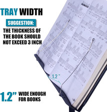 Sheet Music Stand Lightweight with Carrying Bag - Iron Panel, Portable for Ch...