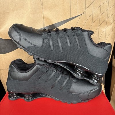 NIKE Shox Black スニーカー NEW Nike Shox NZ Triple Black NBY 378341-001 Men's Size 11.5 | eBay