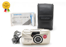 Read Olympus mju II Zoom VF Point Shoot 35mm Film Camera JAPAN Opt MINT