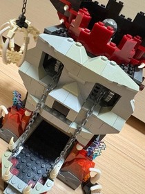 LEGO Castle 7093 Skeleton Tower 2007 Set with Manual Japan Used Incomplete
