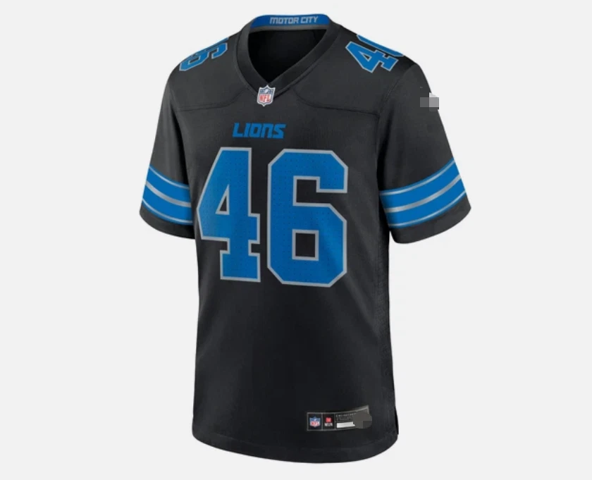 Men's #46 Jack Campbell Black 2nd Alternate Game Limited Stitched Jersey