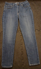 Women's Size 31x28 Levi's 721 High Rise Skinny Blue Jeans