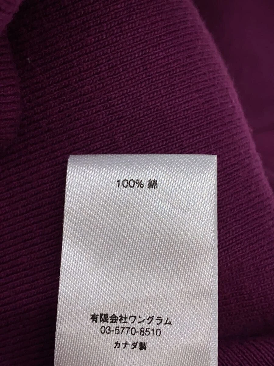 Felpa Supreme con cappuccio L cotone viola usata