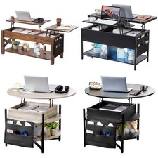 Uimoso Lift Up Coffee Table, Coffee Table for Living Room