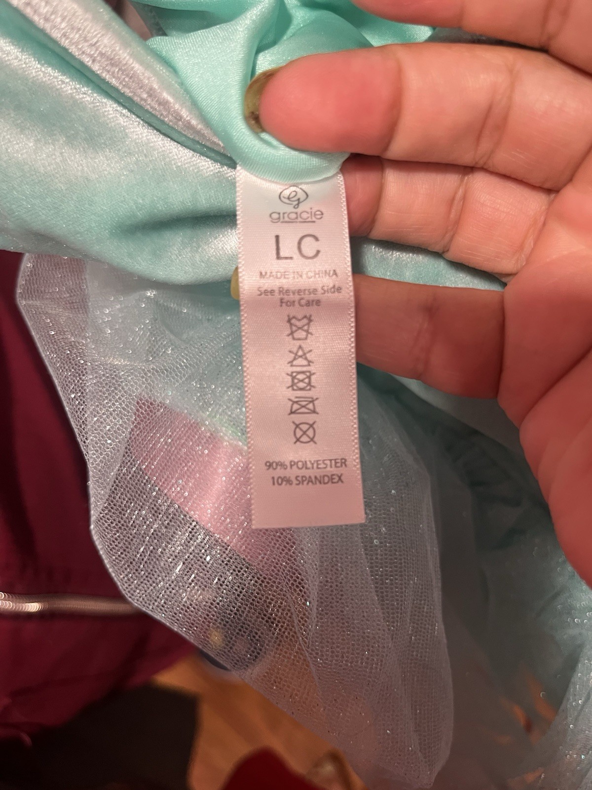 Lyrical Ballet Dance Costume Dress Child Large, B… - image 3