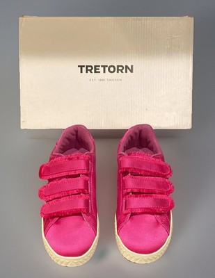 Tretorn Tennis Shoes Carry Fuschia Satin Fashion Women's 4M US New