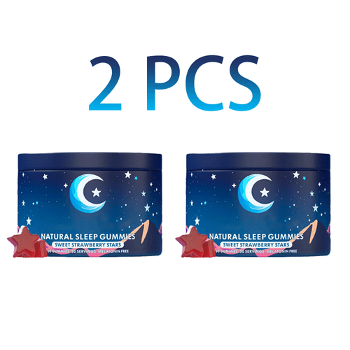 LullaBites Natürliche Schlafgummis Erdbeere Sterne Geschmack 60 Gummis 3er Pack - Bild 14 von 15